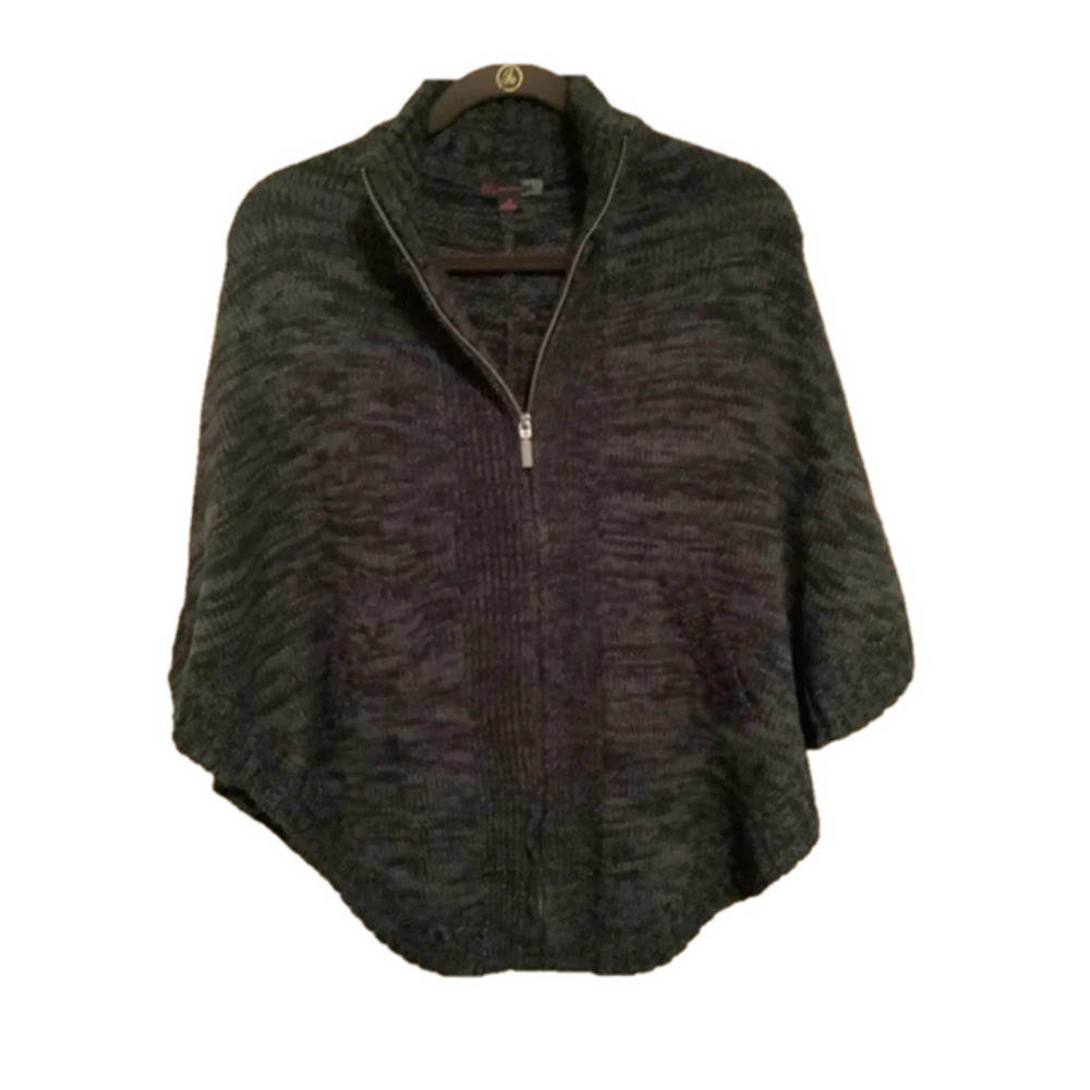 J.W.STYLE~CAPE/PONCHO~ HEAVY WEIGHT~OS